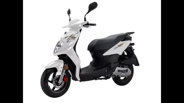 SYM Orbit 50cc scooter for hire at Corfu Motor Rent, Ipsos